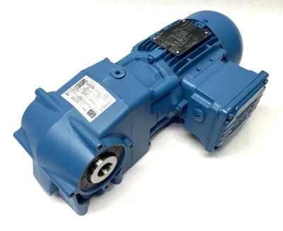 USED WEG HELICAL WORM GEARED MOTOR 19016014