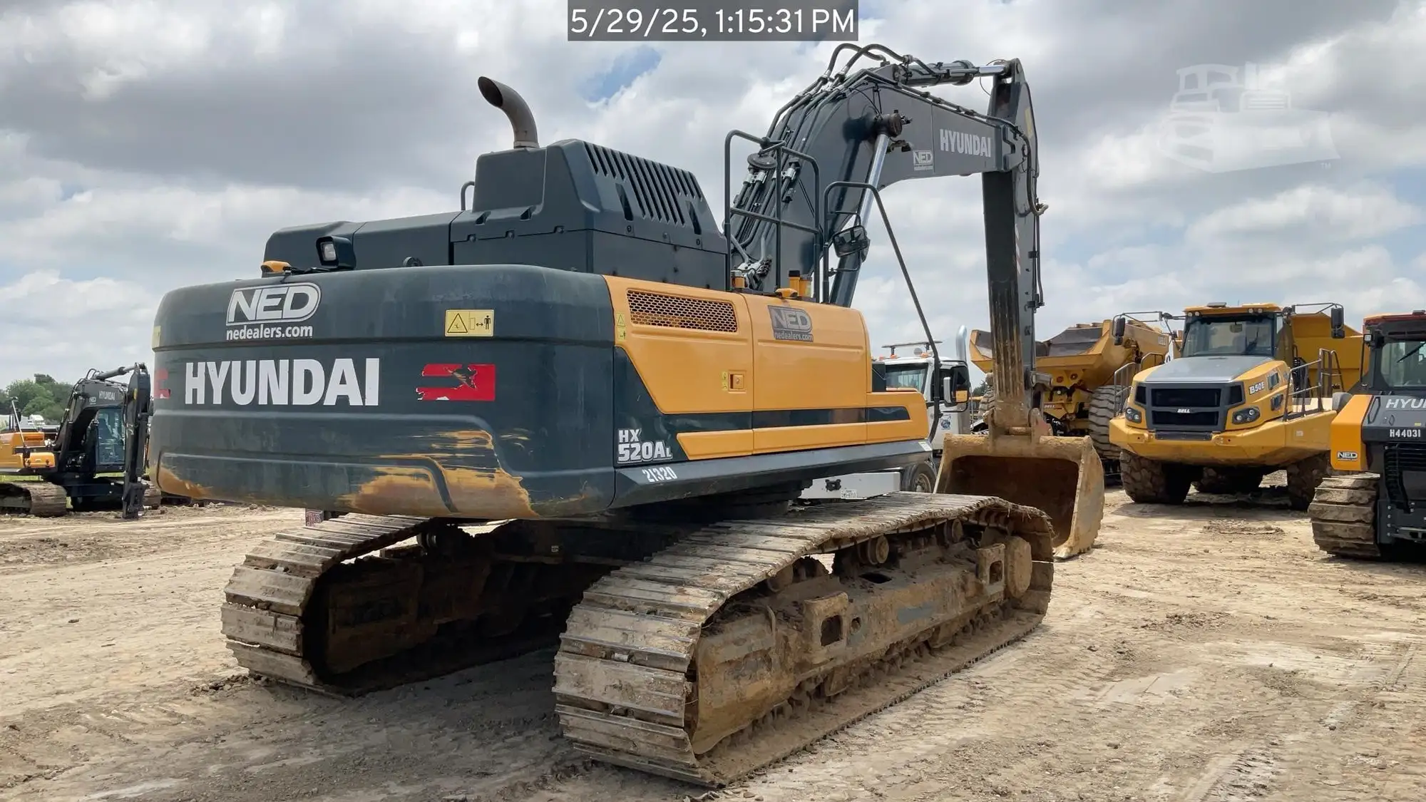 Used 2023 HYUNDAI HX520AL Crawler Excavators Texas US | National Equipment Dealers #1422495
