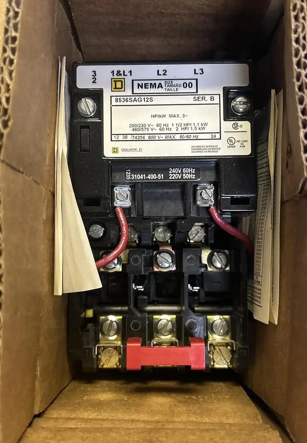 Used SQUARE D 8536SAO12V02S Starters | Surplus Asset Holdings #1205076