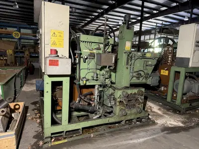 HERTWICH ENGINEERING MODEL #HE-300-30/A SWARF PUCK BRIQUETTER PRESS MACHINE: STOCK #23344
