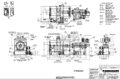48" X 3-STAGE RANSOHOFF ROTARY DRUM BATCH AUTOMATIC PARTS DEBURR & WASHER SYSTEM, NEW 2013: YOBRO #24300