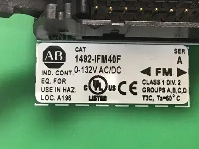 USED ALLEN BRADLEY 1492-IFM40F SER A