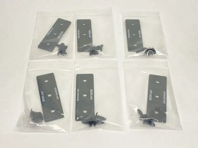 Used 80/20 15 SERIES END CAP WITH PUSH-IN FASTENER LOT OF 6 Misc Fasteners | Maverick Industrial Sales #1101210