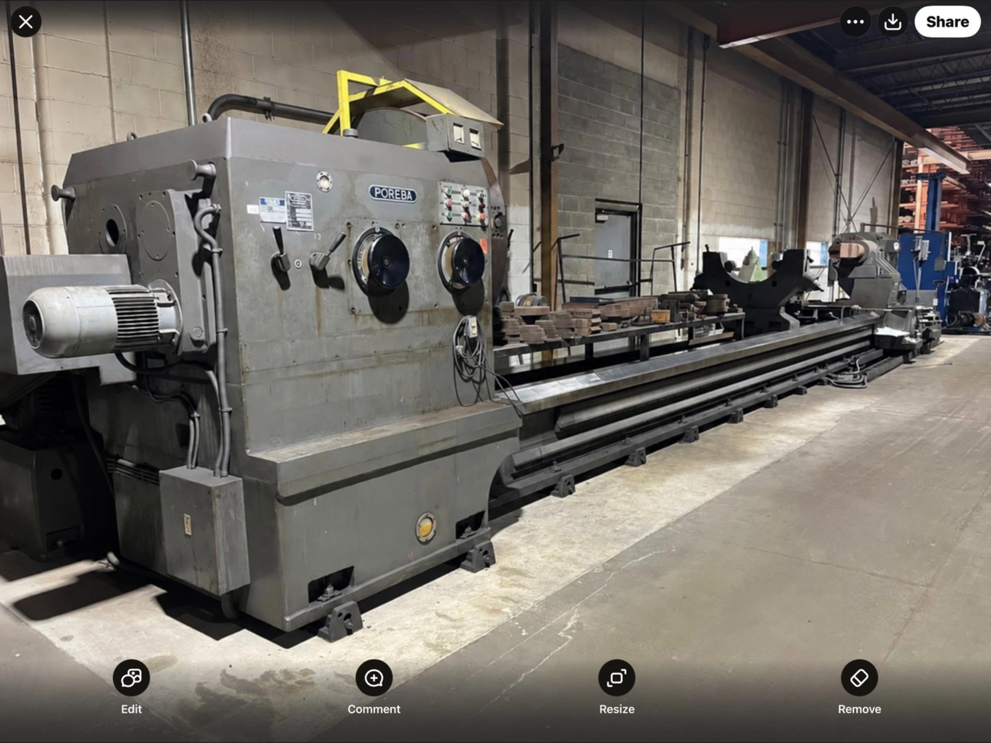 Used 1996 POREBA TCG-200 X 12M Engine Lathes Florida US | Poreba Machine LLC #1455577