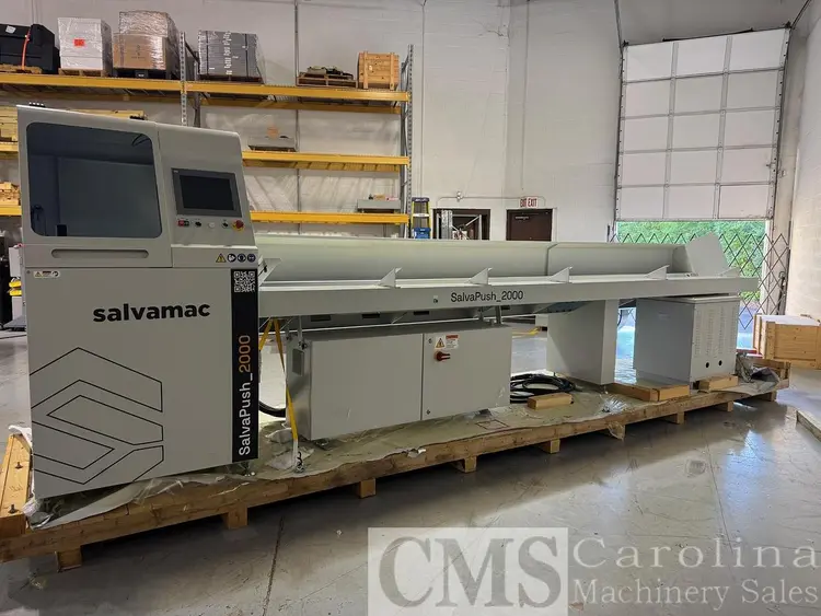 Used 2024 SALVAMAC SALVAPUSH 2000 OPTIMIZING SAW Woodworking Saws | CAROLINA MACHINERY SALES #421571