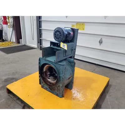 Used 1,200 CFM @ 2" SP 1 HP Chicago Centrifugal Fan - Size: 8-3/4