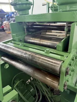 8,000 LB X 18" X .187" REGAL COIL CRADLE & STRAIGHTENER. STOCK #1227024