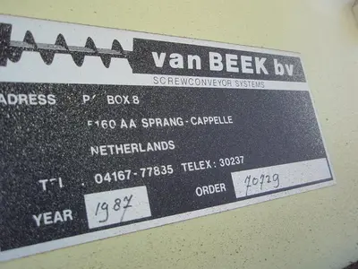 USED 1987 LITTLEFORD VAN BEEK N.V.