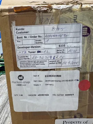 MARKEM IMAJE EG363031R00 Electrical/PLC/Automation | ESS Industrial Equipment Sales (14)