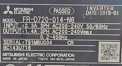 USED Mitsubishi Mitsubishi FR-D720-014-N6