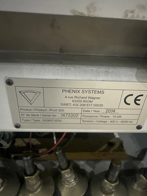 USED 2014 PHENIX SYSTEMS PROX 300