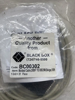 NEW Black Box BC00302