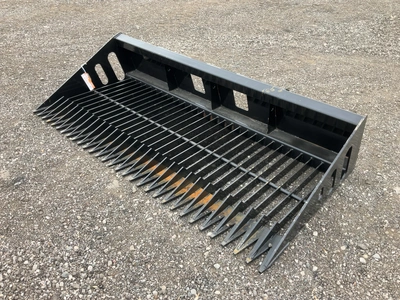 Used WOLVERINE SB84 SKELETON ROCK BUCKET SKID STEER ATTACHMENT Skid Steer Buckets Michigan US | Miedema Asset Management Group #1768732