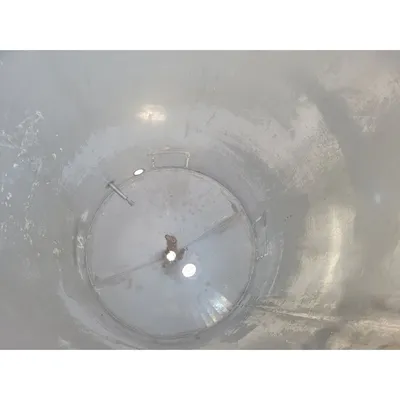 Used Stainless Steel 130 Gallon Cone Bottom Tank