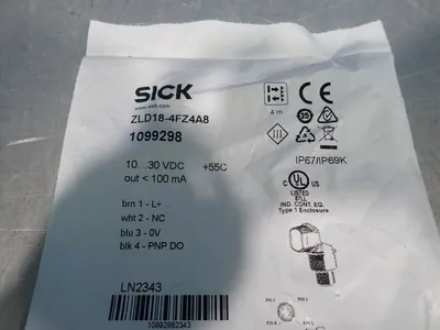 NEW SICK ZLD184FZ4A8