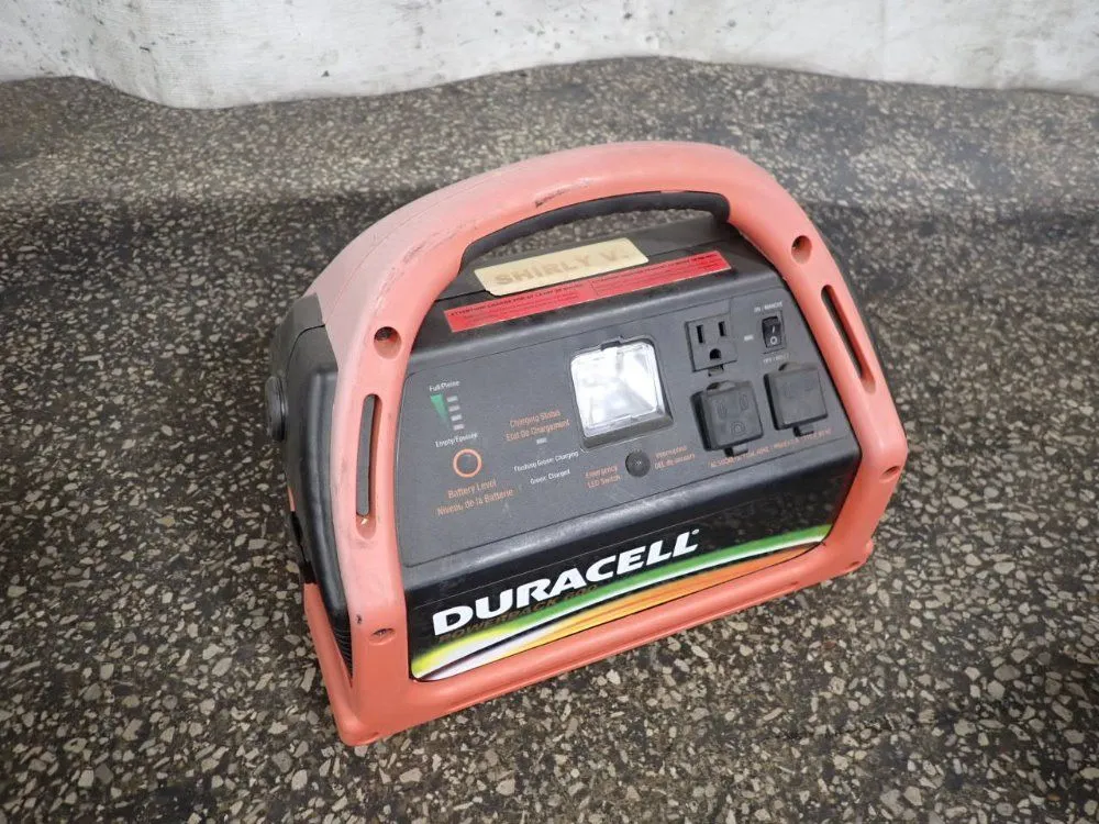 USED DURACELL POWERPACK 600