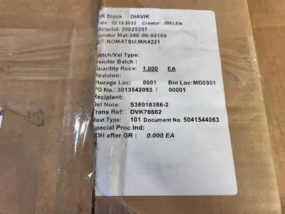 NEW KOMATSU MK4221