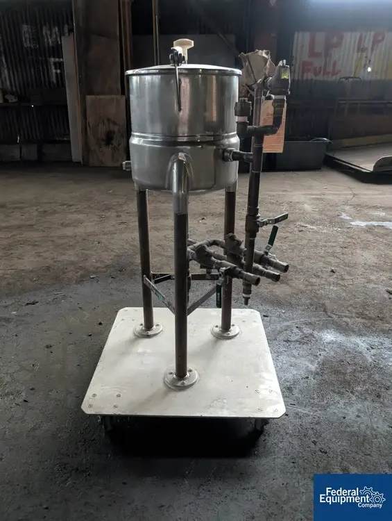Used Groen 5 Gal Groen Kettle, S/S Stainless Steel Tanks Ohio US | Federal Equipment Company #127554