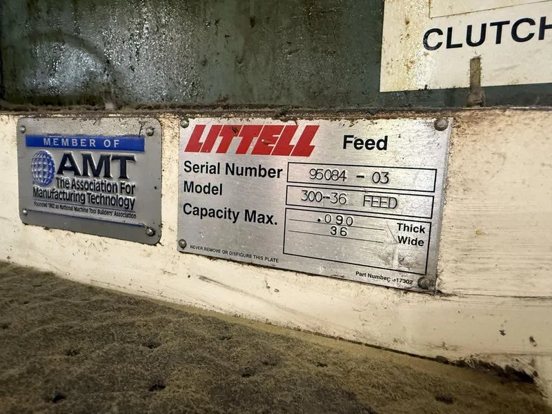 Used LITTELL _UNKNOWN_ Servo Feeders Ohio US | Yoder Brothers machinery #1362599