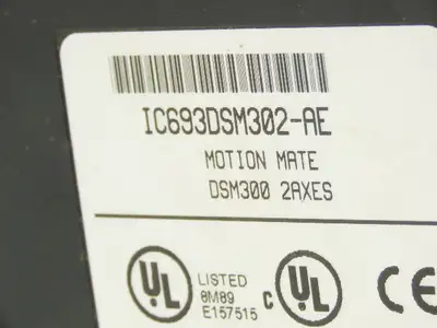GE Fanuc IC693DSM302-AE Motion Mate DSM300 2 Axes Motion Control Module