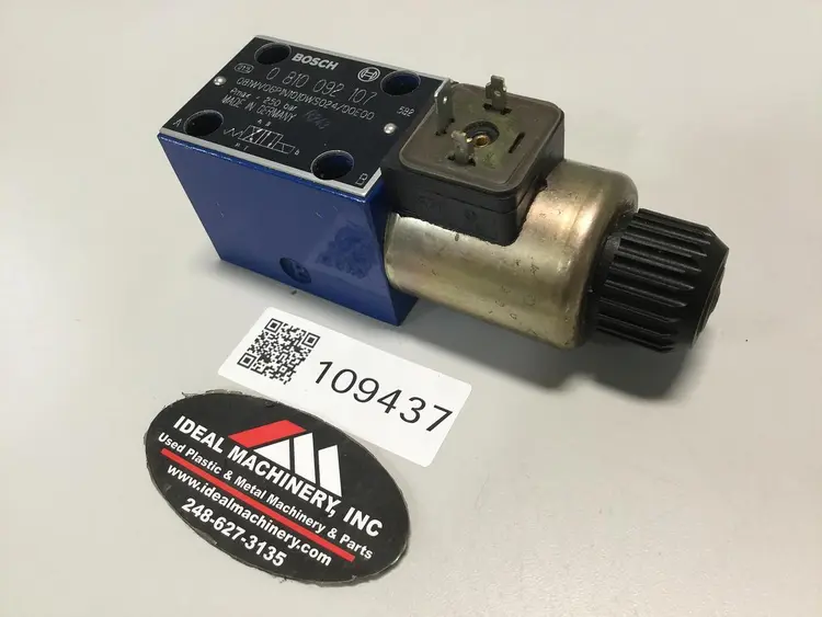 Used BOSCH 0 810 092 107 Valves/Fittings Michigan US | Ideal Machinery #605223