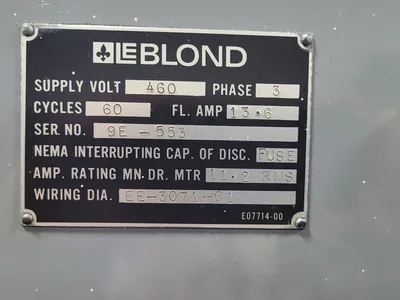 LEBLOND 19 REGAL Lathes, Engine | Machinery Central (25)