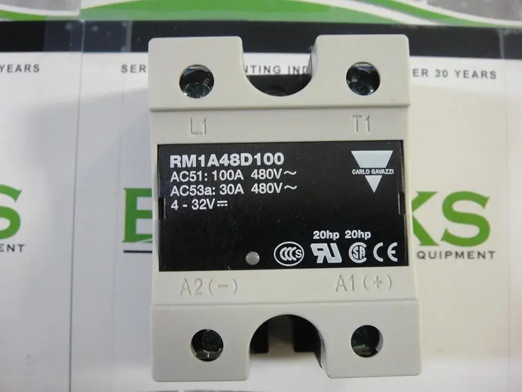New | in-Stock CARLOS GAVAZZI RM1A48D100 Relays & Switches North Carolina US | BROOKS PRINTING EQUIPMENT #1138264