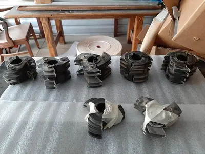Shaper Cutter Heads, 1 1/4" Bore, Various Large Lot