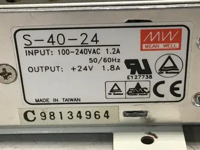 USED MW CONTROLS S-40-24