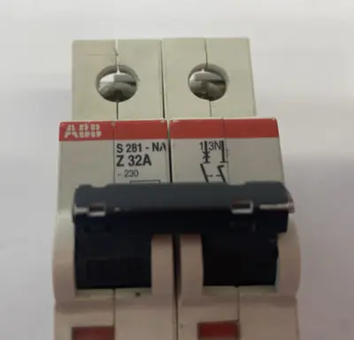 Used ABB Miniature Circuit Breaker 2-Pole, DIN Rail Contact Circuit Breakers Michigan US | Maverick Industrial Sales #1389420