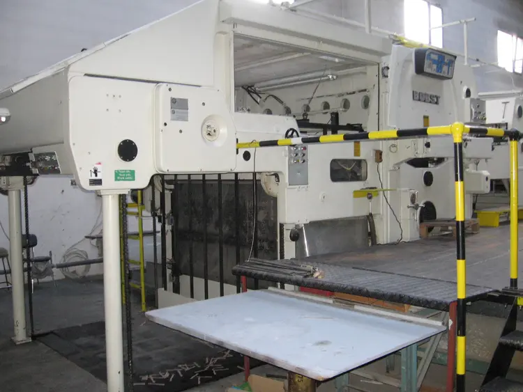 Used 1970 BOBST Super Autoplaten SP 1650 E Die Cutting Presses Florida US | Corrugated Machinery Brokers #1493693