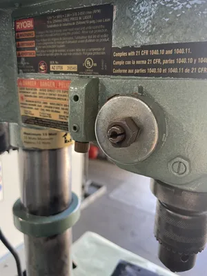 RYOBI DP102L DRILLS, HEAVY DUTY & SENSITIVE, VERTICAL, SINGLE SPINDLE | Wheeler Machinery Sales (2)