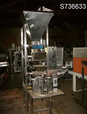 Filler, Bag, Rotary, 4 Station, S/st, Vibratory Feeder #S736633