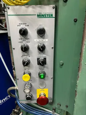 MINSTER P2H-160 Straight Side Presses | Global Machine Brokers, LLC (8)