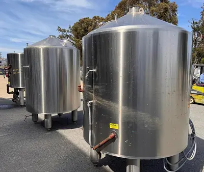 USED CRIVELLER BREWHOUSE SYSTEM (INCLUDES HLT 21, MLT 32, BK 21, WP 19)