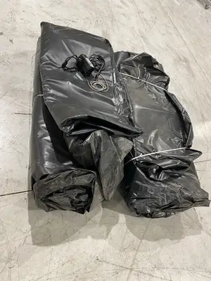 USED POWERBLANKET 550 GALLON IBC TOTE BLANKET LOT OF 2 BLANKETS (1 CONTROLLER)