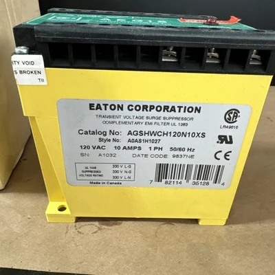NEW Eaton AGSHWCH120N10XS