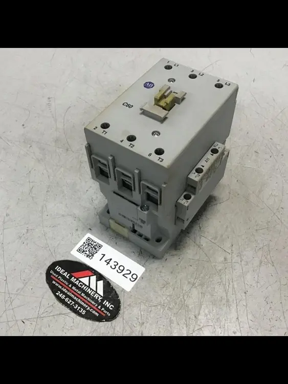 Used ALLEN BRADLEY 100-C60.00 SER B PLC Contactors | Ideal Machinery #618924