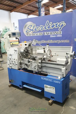 Used SUPERTEC 1640V Engine Lathes California US | Sterling Machinery Exchange #1465479