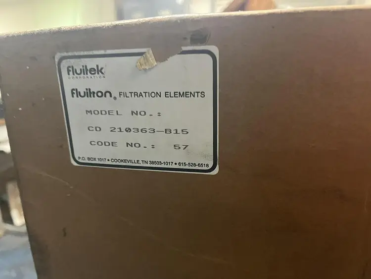 New | in-Stock FLUITEK CD-210363-B15 Filters | Surplus Asset Holdings #1218645