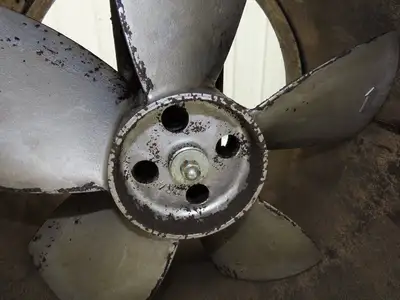 Fulta Electric DBRO4M246 Tube Axial Blower Duct Fan 16" 2300 CFM 0.37kw 220V 3PH