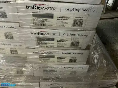 Pallet of 24 cases of Mixed Traffic Master Grip Strip Flooring
