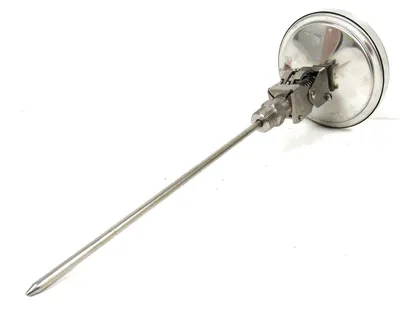 NEW USG 5" THERMOMETER 0-450C 8" STEM