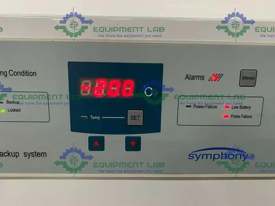 USED VWR SYMPHONY HAIER HBX-I LCO2 BACKUP REFRIGERATION SYSTEM 120V
