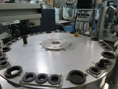 3-Station Rotary Filler