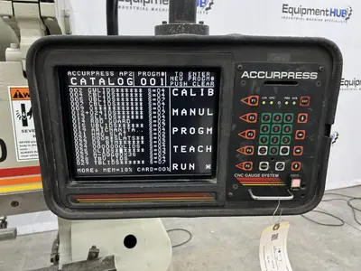Used 1996 ACCURPRESS 710010 Press Brakes Georgia US | The Equipment Hub #1123348