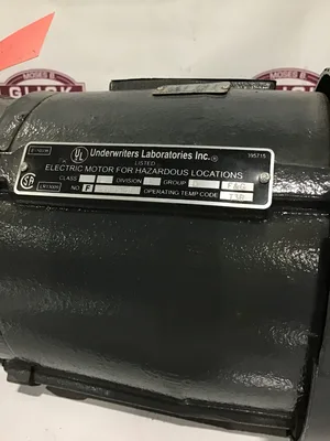 Browning Emerson F0972 1.5HP Explosion Proof Electric Gear Motor