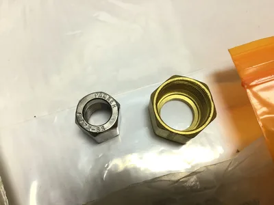 Parker Nut/Tube Fittings (Lot of 4)