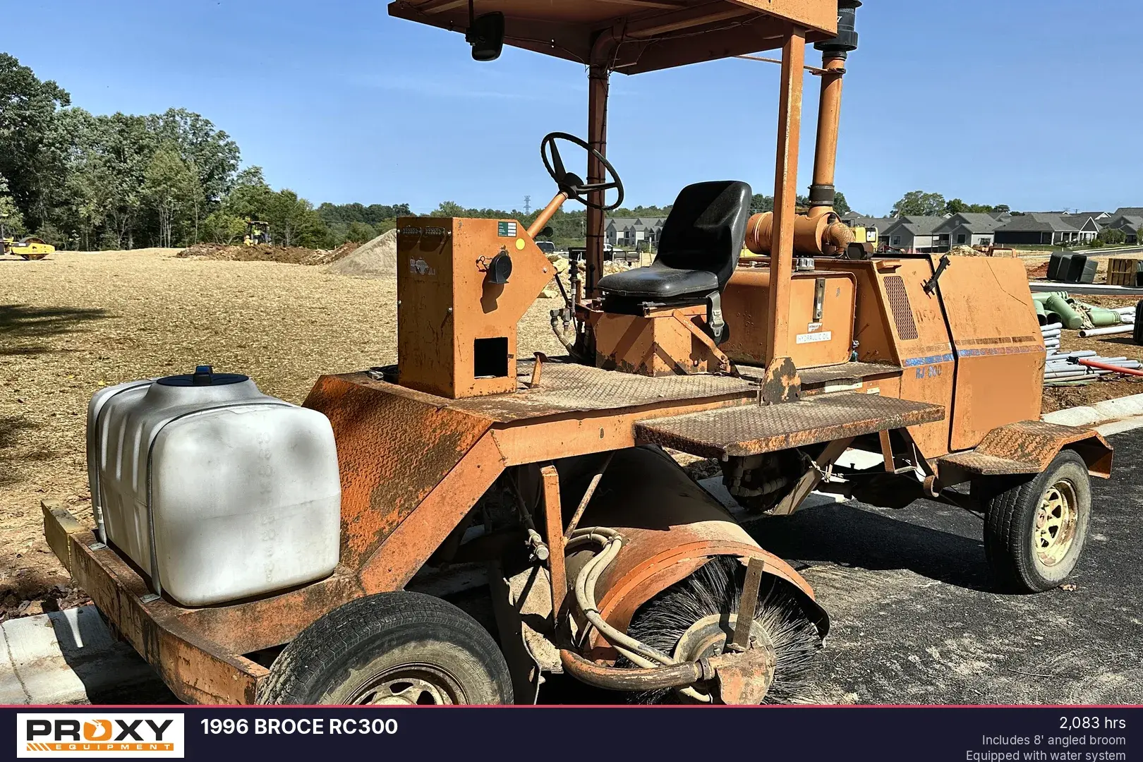Used 1996 BROCE RC300 Mechanical Sweepers Kentucky US | Proxy Equipment #1385069