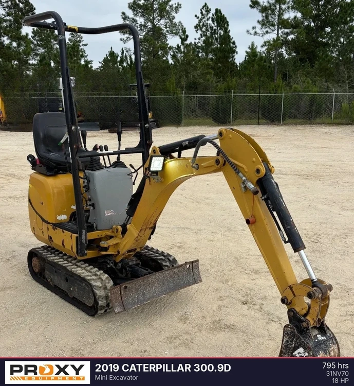 Used 2019 CATERPILLAR 300.9D Excavators Alabama US | Proxy Equipment #1516595
